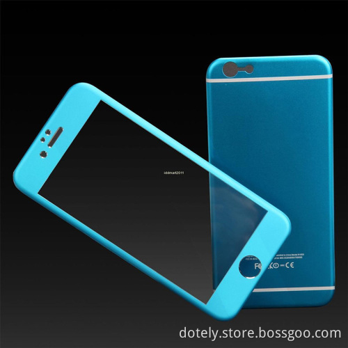 Titanium Alloy Color Tempered Glass Screen Protetcor